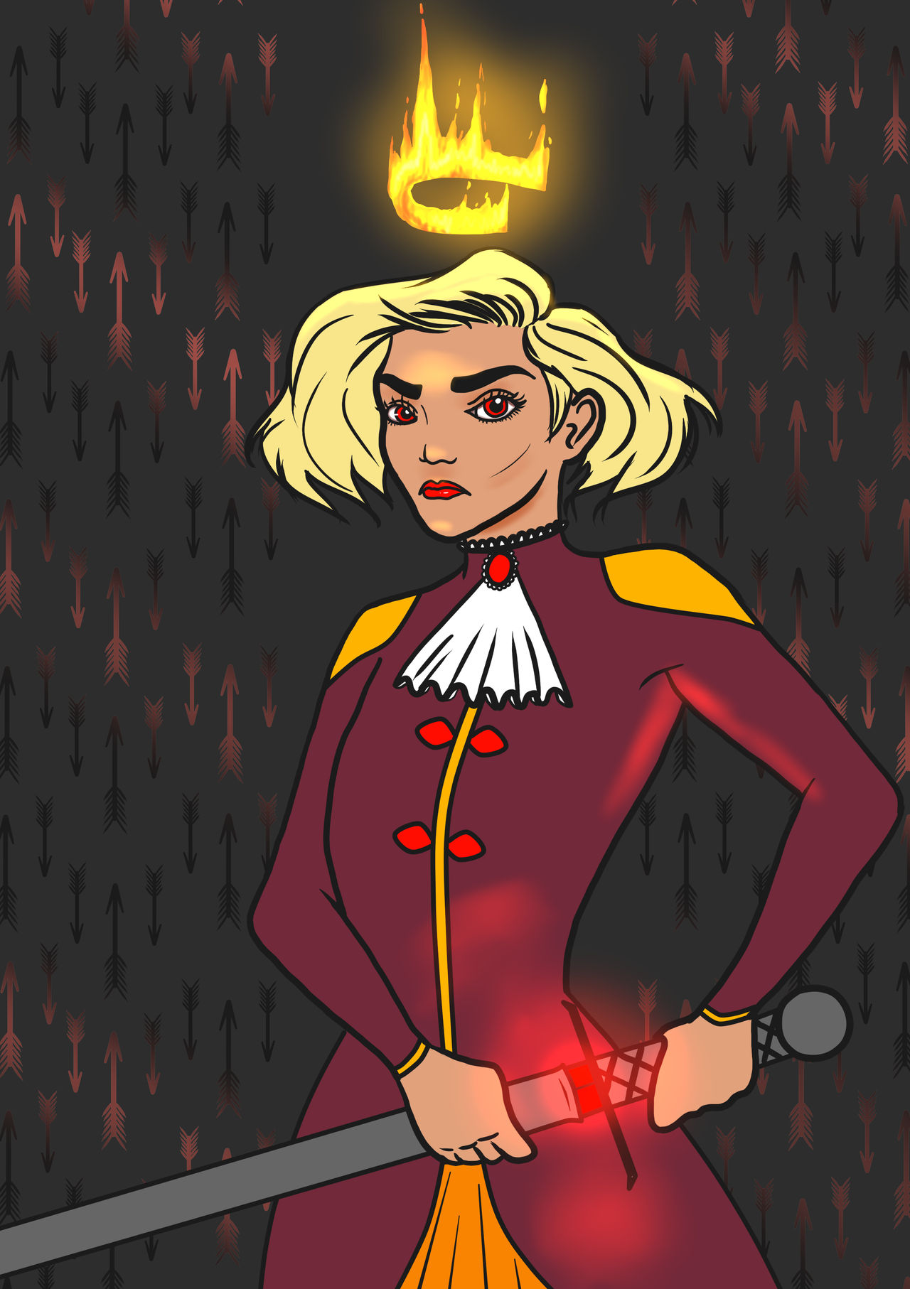 Raging Queen by DadoPanda on DeviantArt