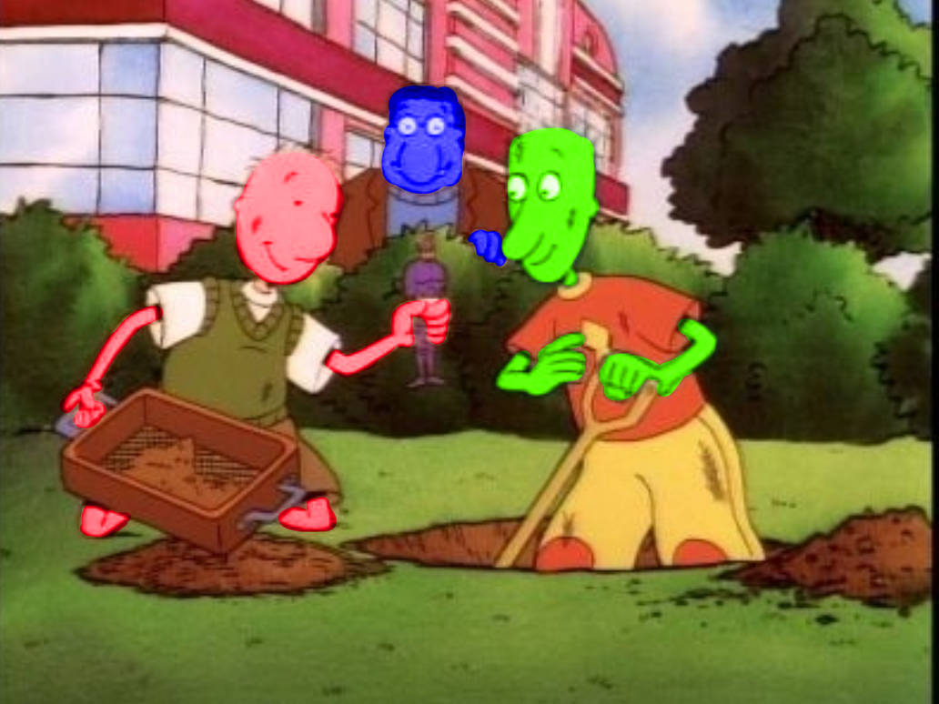 Mr. Dink, Doug and Skeeter Inflation Fruit by Murriks on DeviantArt
