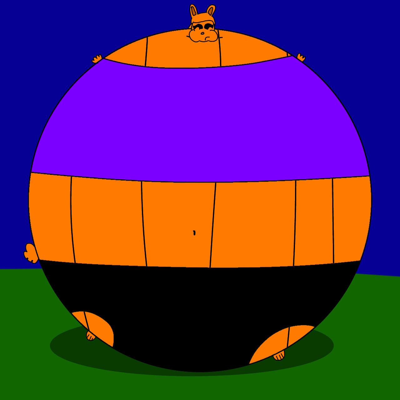 Roxanne Inflation Pumpkin by Murriks on DeviantArt