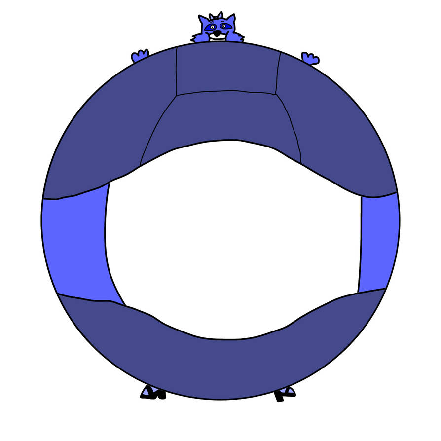 Pinch Raccoon Inflation Blueberry by Murriks on DeviantArt