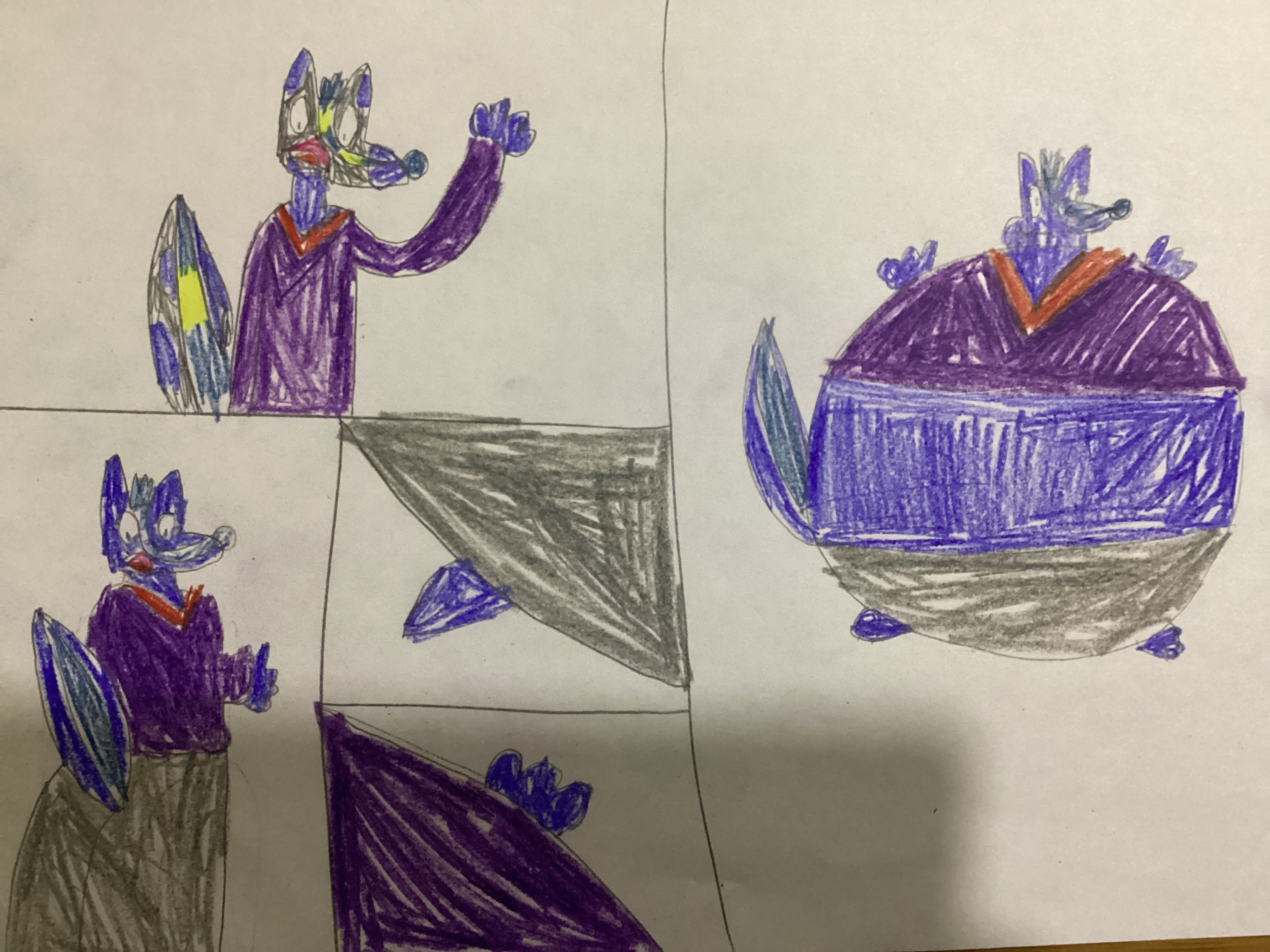 Victor Inflation Victor Skunk Inflation Blueberry (Comics) by Murriks on DeviantArt