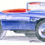 BMW 507 Sketch