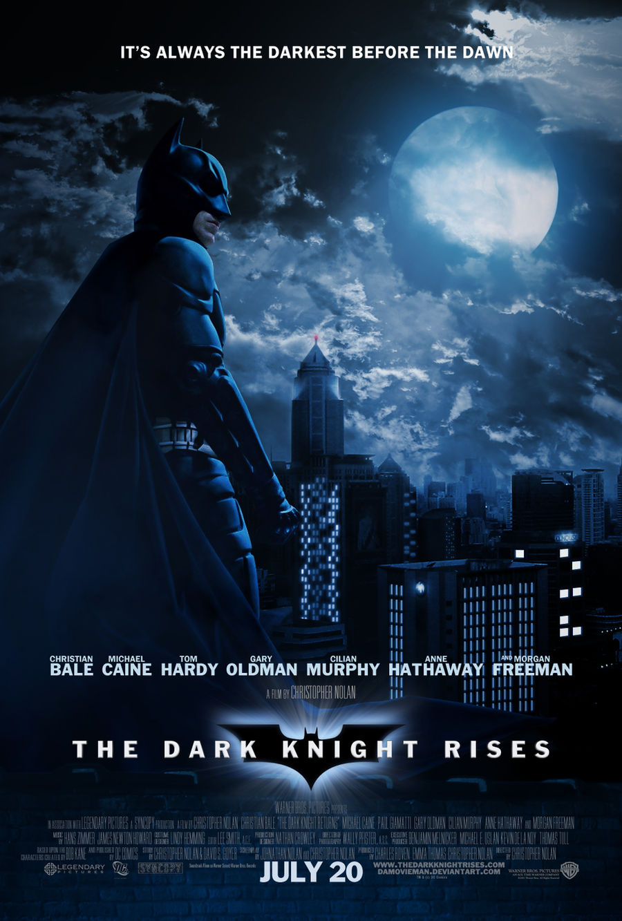 The Dark Knight Rises - Poster