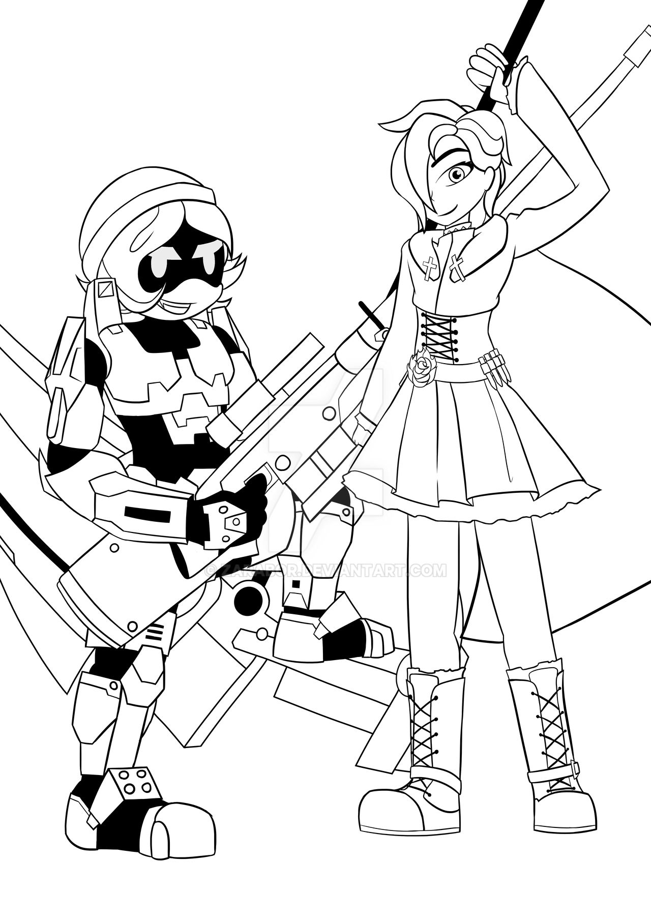 Tag Team by Zarabor on DeviantArt