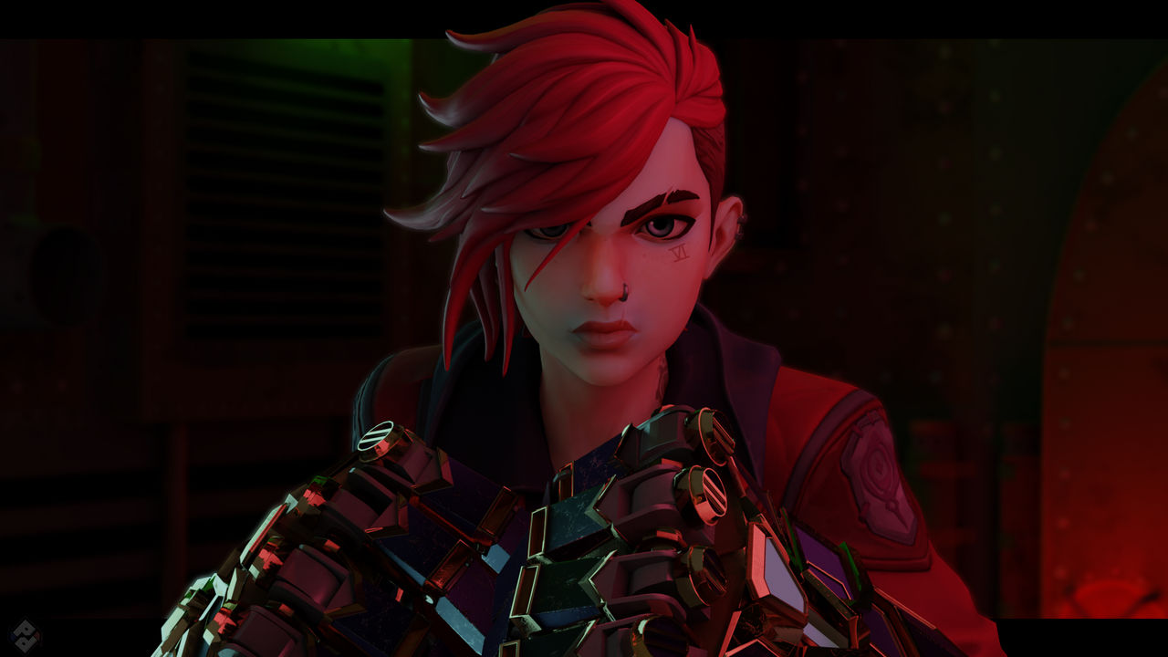 Arcane Vi ''Punch first'' 3D Model Fanart by PunkieDudie on DeviantArt