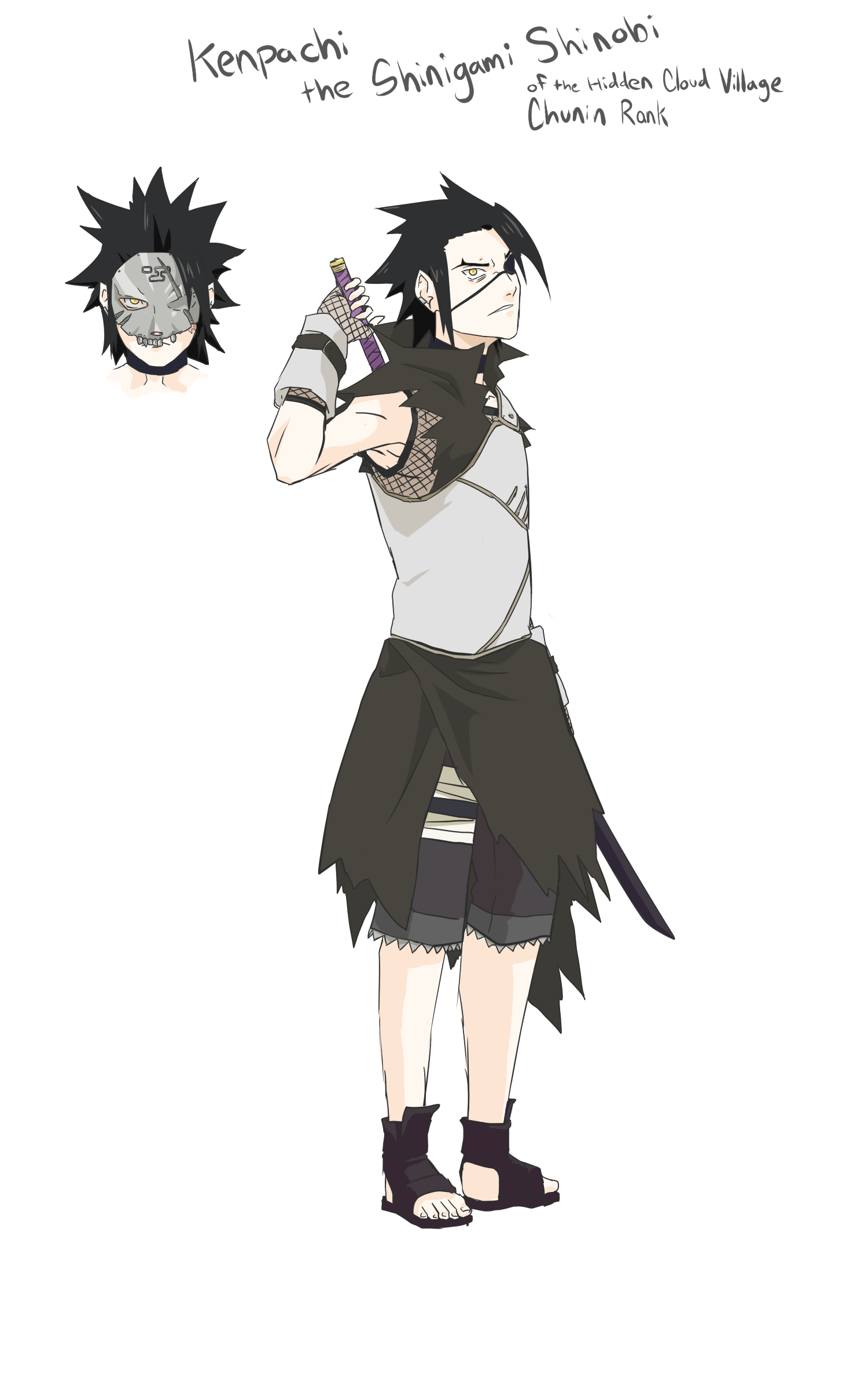 Kenpachi The Cloud Shinobi Narutooc By Skeletonny On Deviantart Kenpachi The Cloud Shinobi Narutooc By Skeletonny On Deviantart