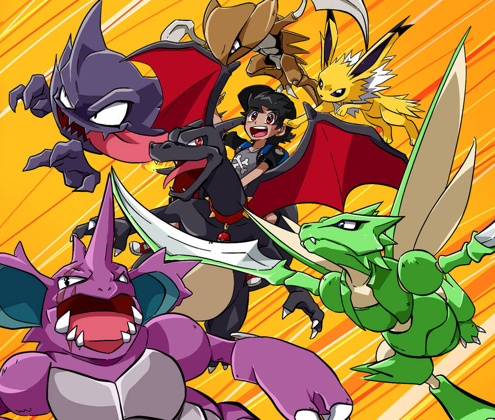 Pokemon Project - Generation 1 - RED by Grimnloque-Official on DeviantArt