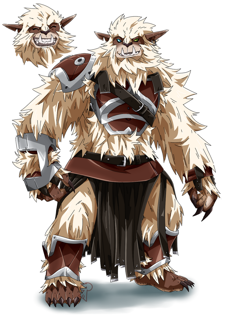 DnD Original Character Vyork the Bug Bear by GrimnloqueOfficial