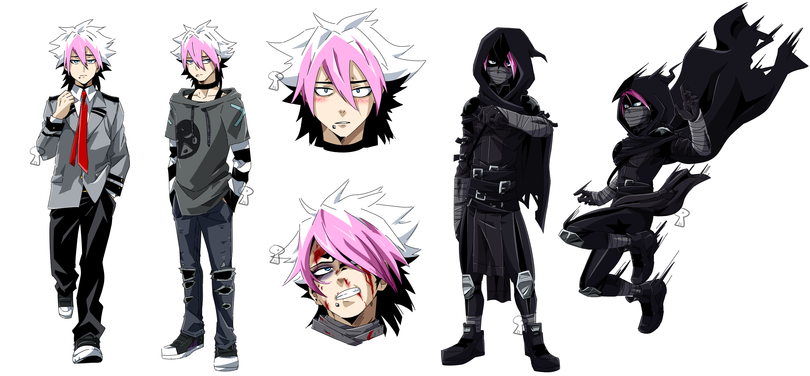 MHA OC: Miro Shinozaki - Shadow Star (revamp) by Grimnloque-Official on ...