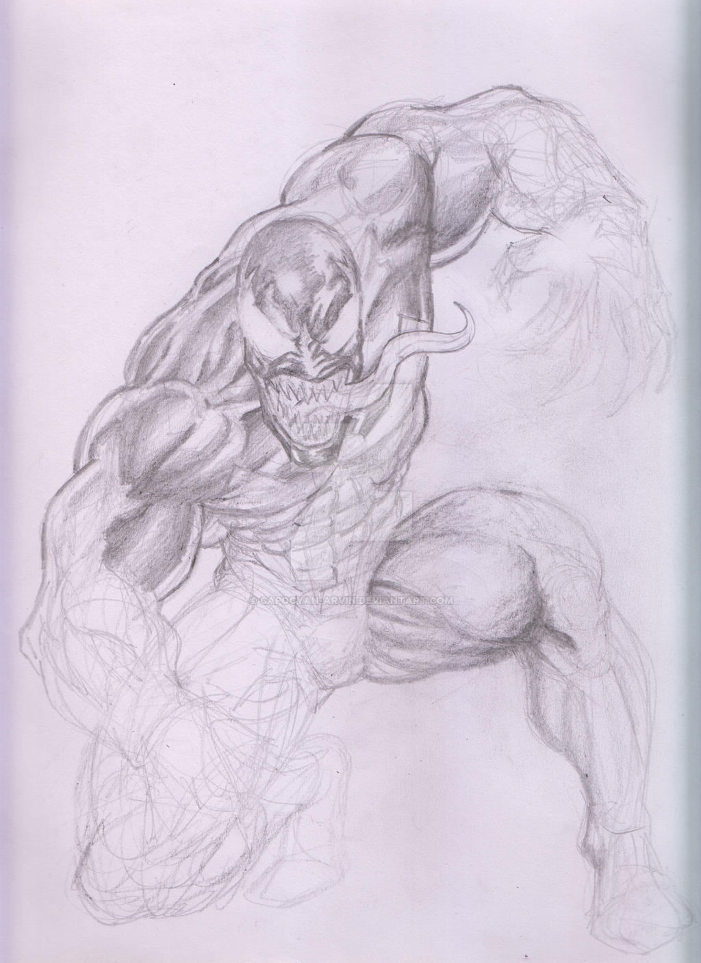 Venom  on Pencil