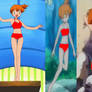 pokemon misty Red Bikini