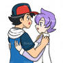 Pokemon Ash and Anabel