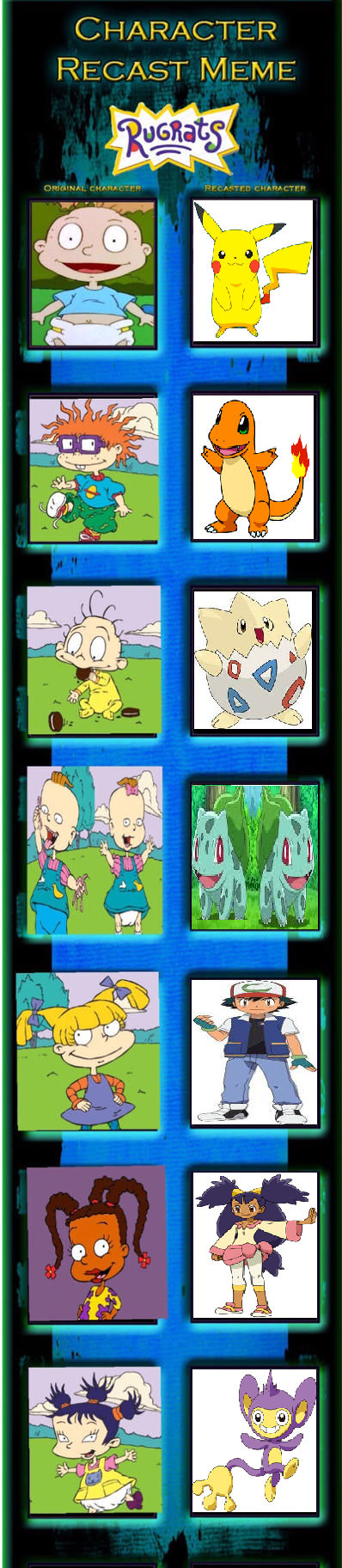 Rugrats recast by Pokemon by amtboyce on DeviantArt