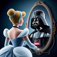 Cinderella evil counterpart Darth Vader