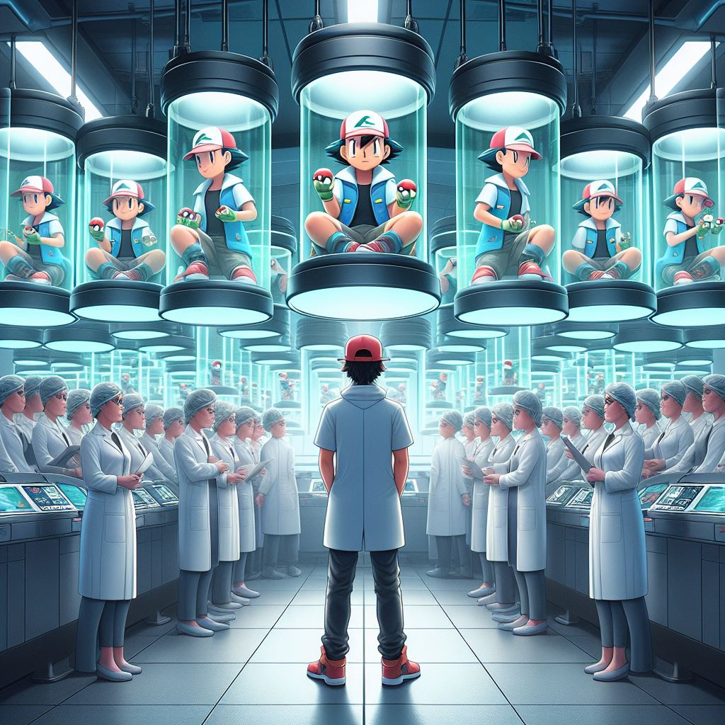 Ash ketchum in a cloning clab part 4 by amtboyce on DeviantArt