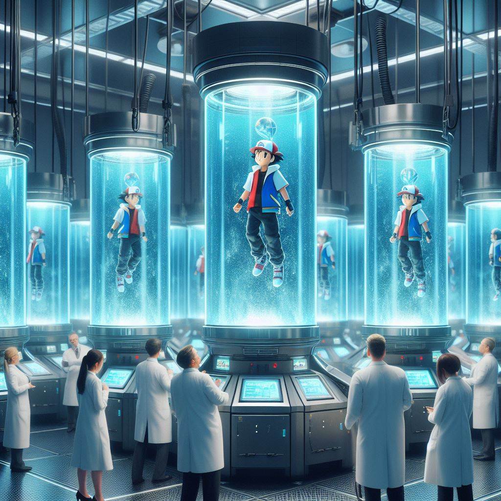 Ash ketchum in a cloning tank by amtboyce on DeviantArt