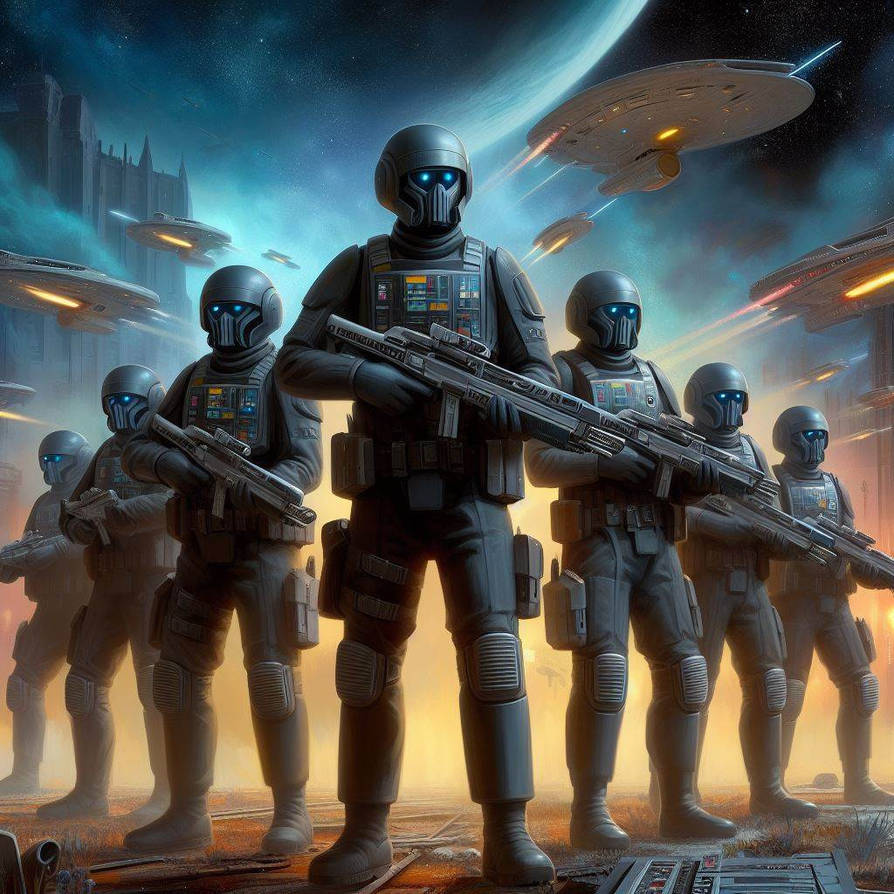 Csf Commandos Deviantart Star trek federation commandos by amtboyce on DeviantArt