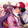 Ash kiss a japanese princess