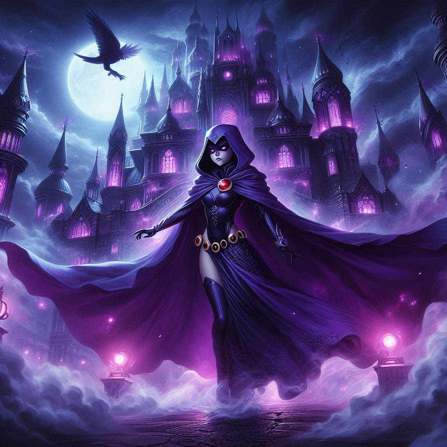 Raven Azarath palace by amtboyce on DeviantArt