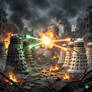 Dr. who Dalek civil war