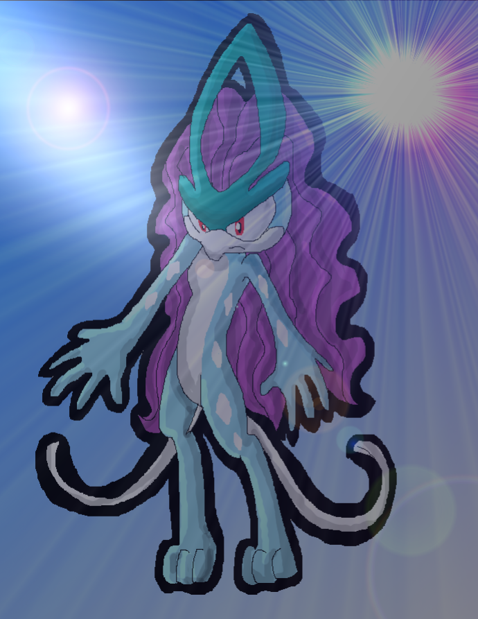 Sonic Styled Suicune By Astral Wingz On Deviantart
