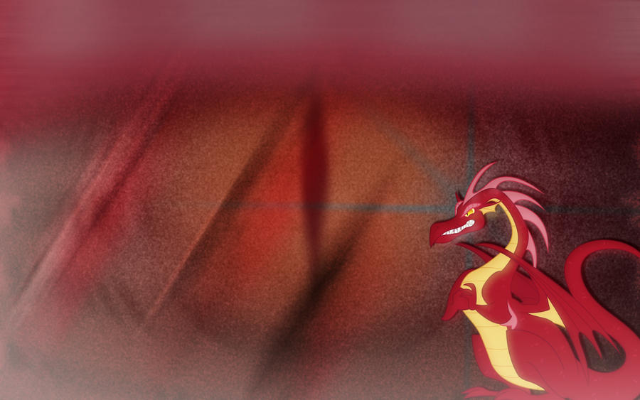 MLP Red Dragon Wallpaper