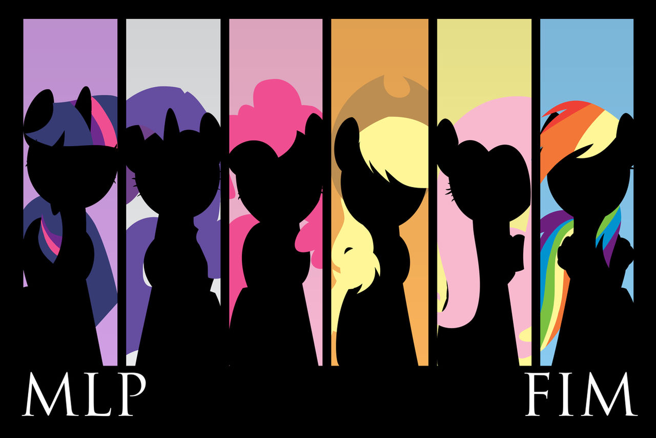 MLP:FIM - RWBY style poster/wallpaper