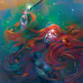 Mermaid and Fish fork