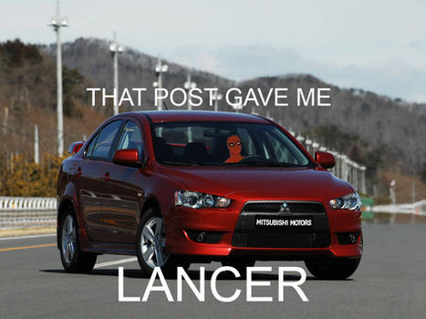 That post gave me Lancer