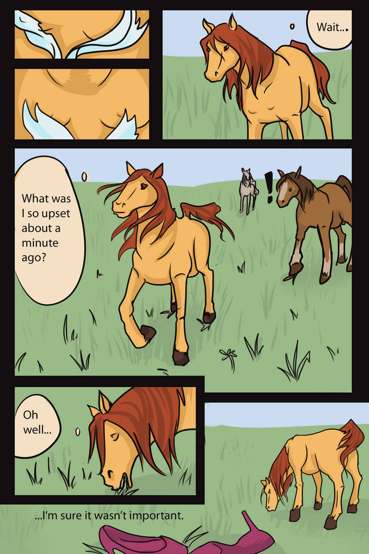 Лошадки комикс