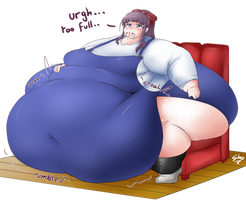 Big Fat And Stuffed Hifumi