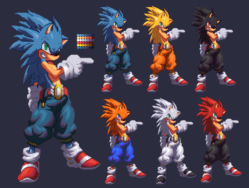 Sonic Sprite Animation Thread