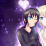 Namine and Xion:shining night