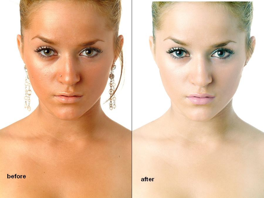 Retouch Before and After