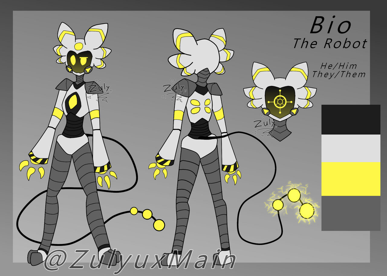 Bio the bot ref sheet (remake/redesign) by Zulyux on DeviantArt