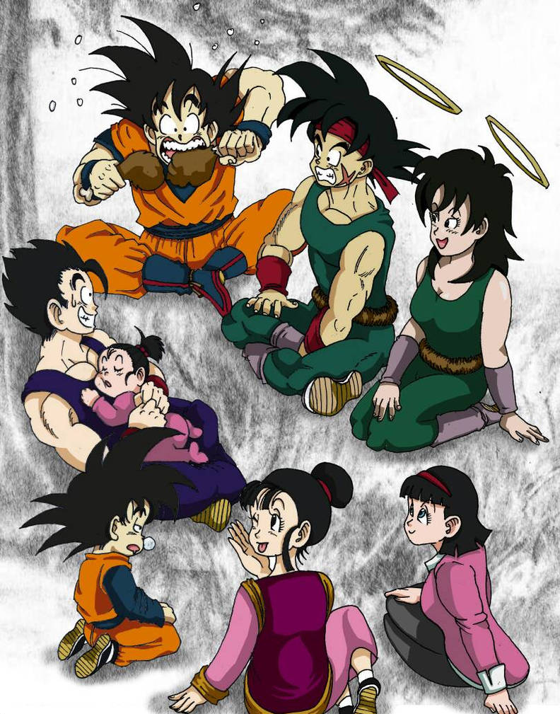 Goku's family by Ahm4dHam on DeviantArt
