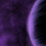 Purple gas giant