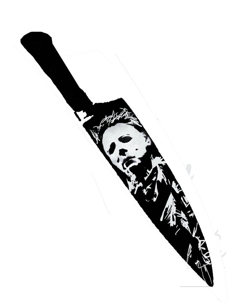 Michael Myers knife stencil by coffeeandshades on DeviantArt