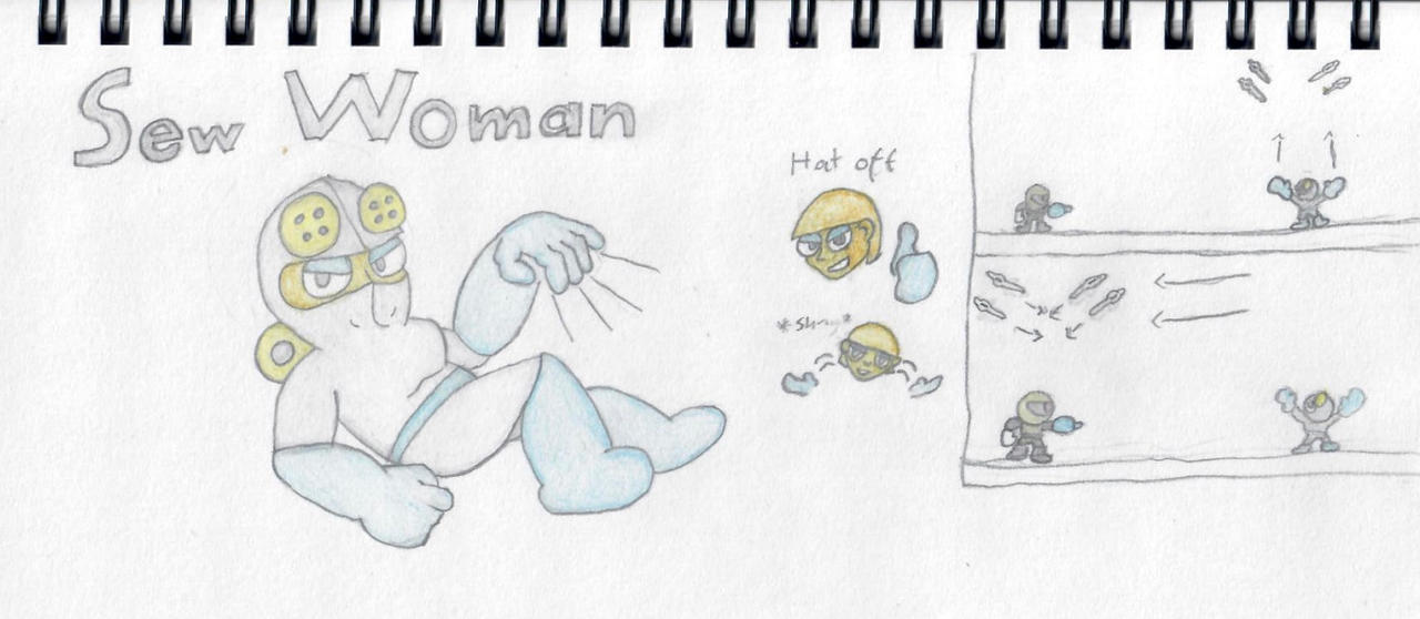 Sew Deviantart Sew Woman (redrawn and colored) by Dug-111 on DeviantArt