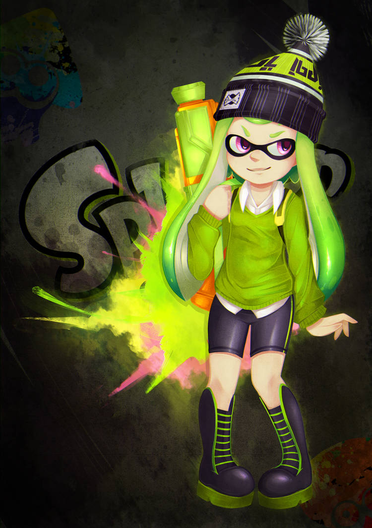 Splatoon - Inkling by JacyA on DeviantArt