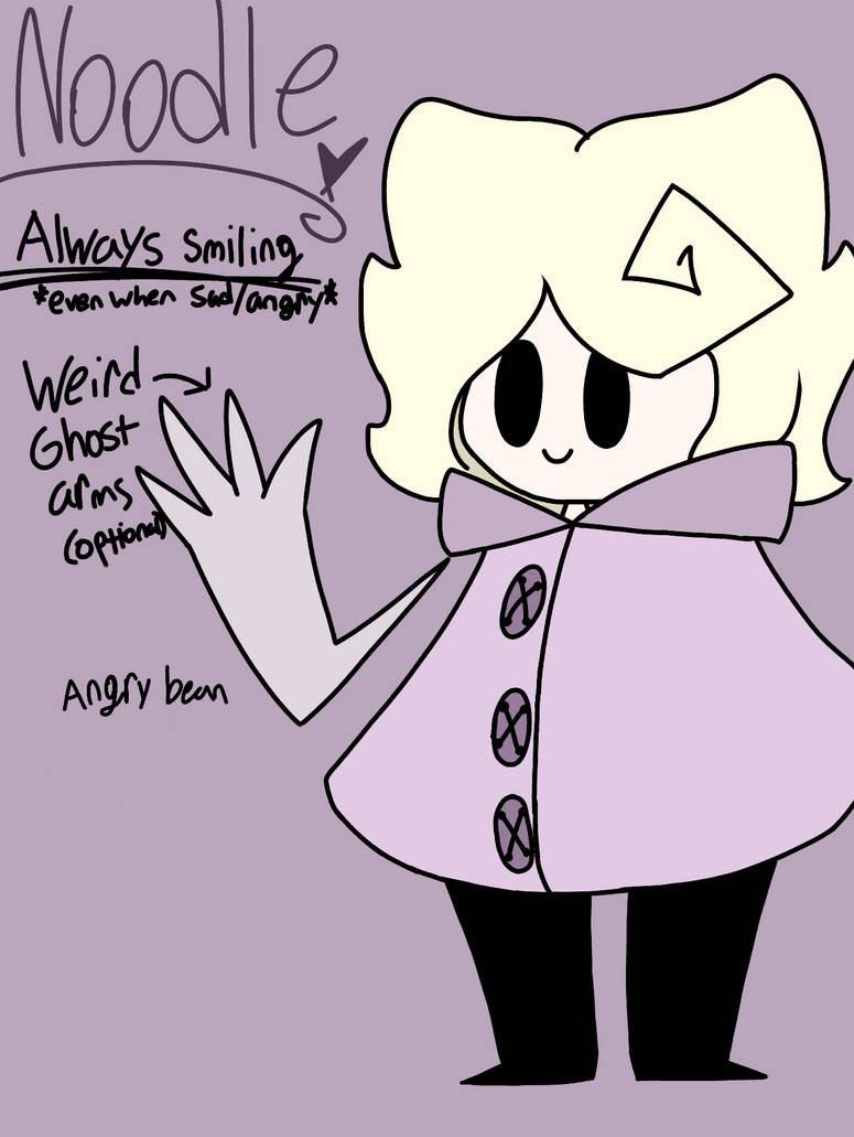 Noodle ref by FlyLikeTheBudgie on DeviantArt