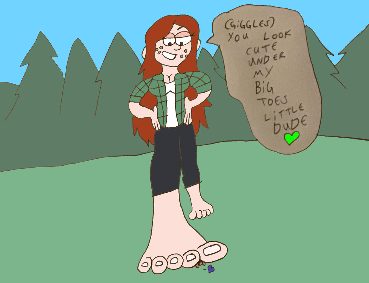 Squashed Foot Squashed Underfoot By Wendy by SuperSaiyanPlusUltra on DeviantArt