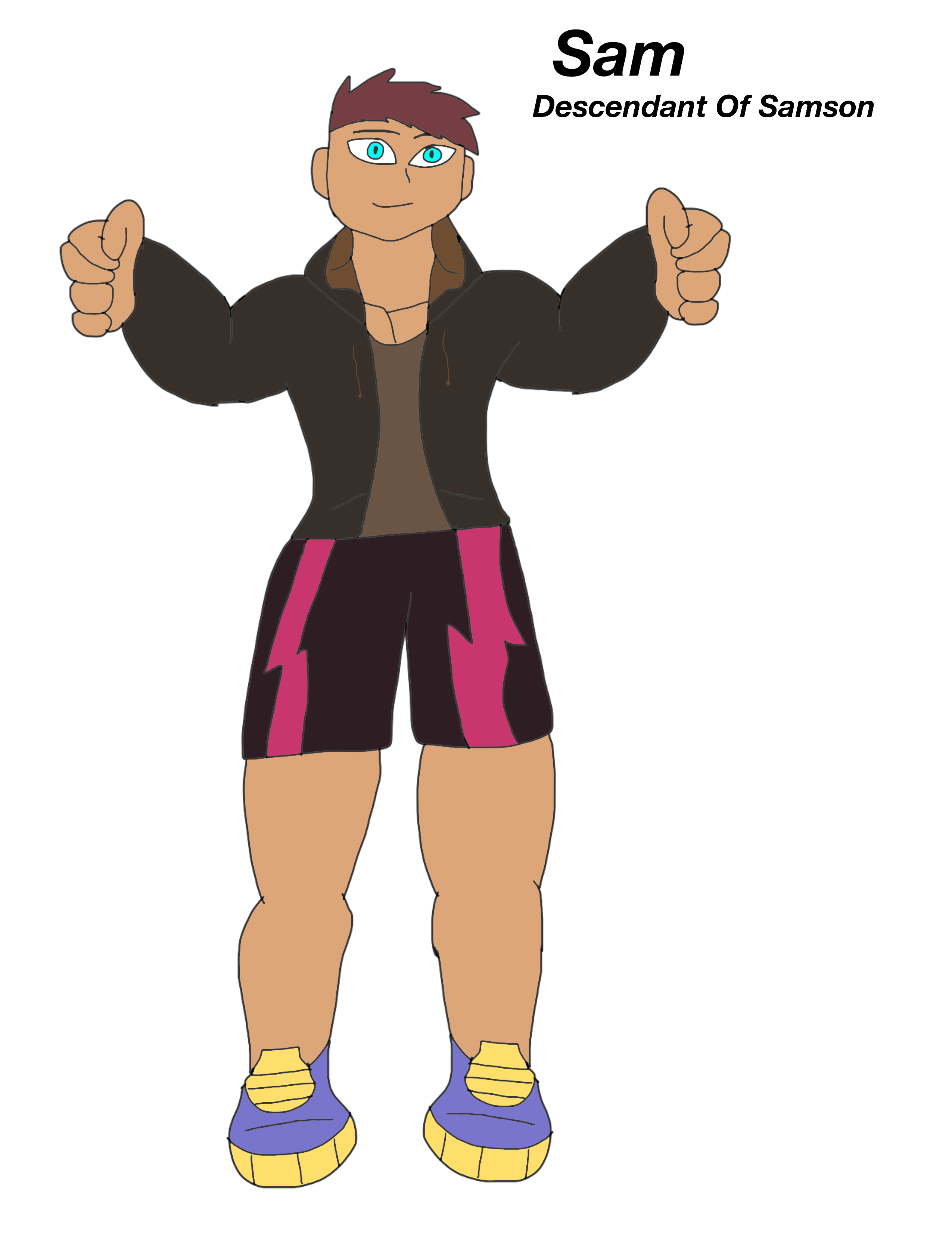 Sam Deviantart Sam by SuperSaiyanPlusUltra on DeviantArt