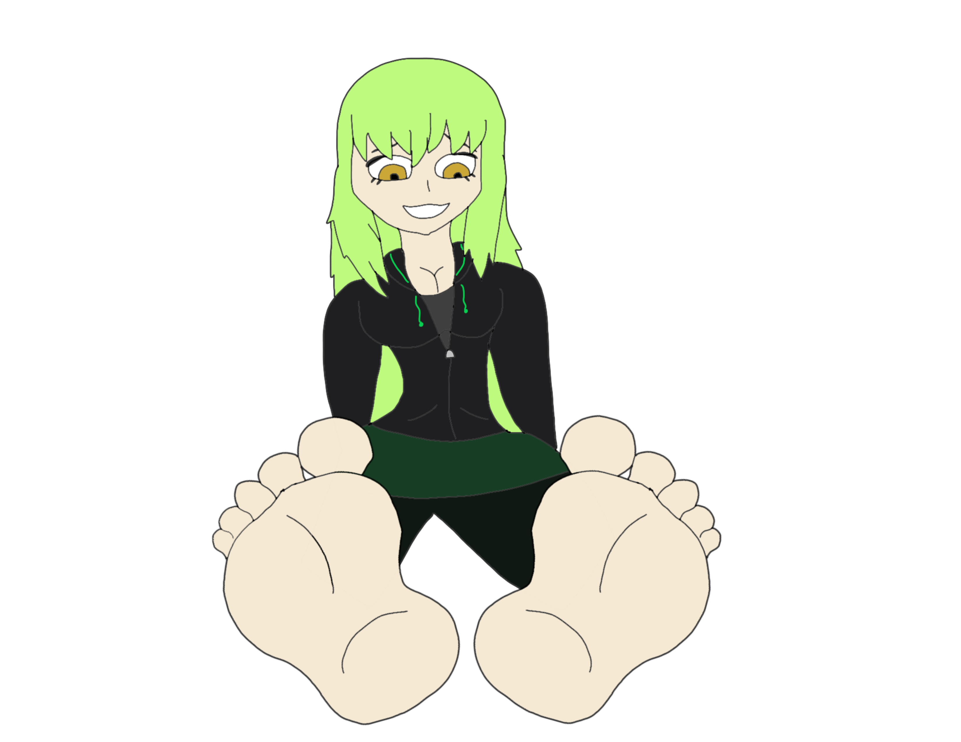 C.C. Feet Pov by SuperSaiyanPlusUltra on DeviantArt