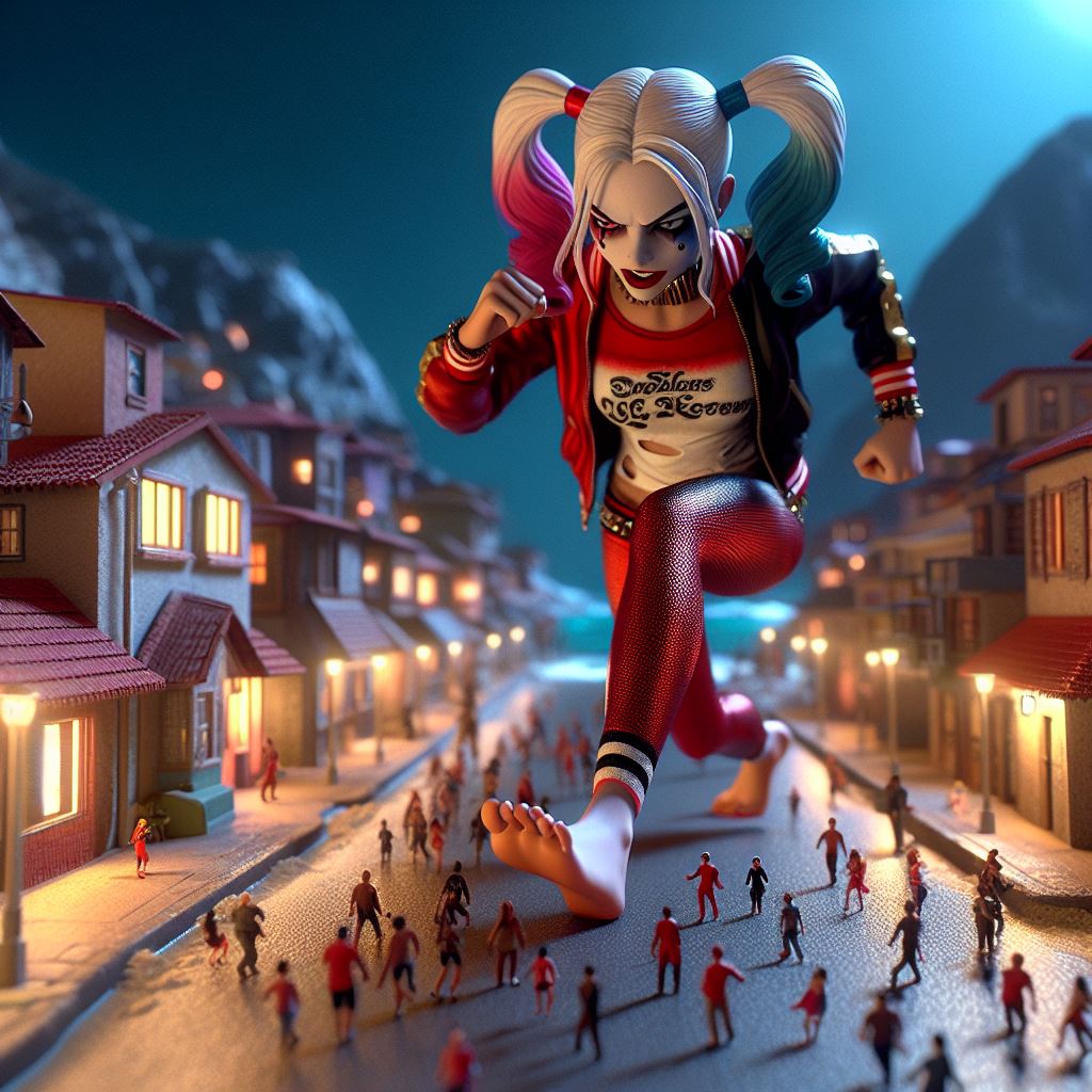 Deviantart Gts Rampage 3d Giantess Harley Rampage by SuperSaiyanPlusUltra on DeviantArt