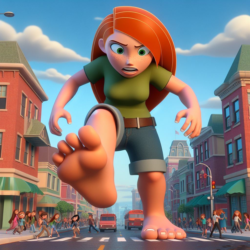 Giantess Kim Possible by SuperSaiyanPlusUltra on DeviantArt