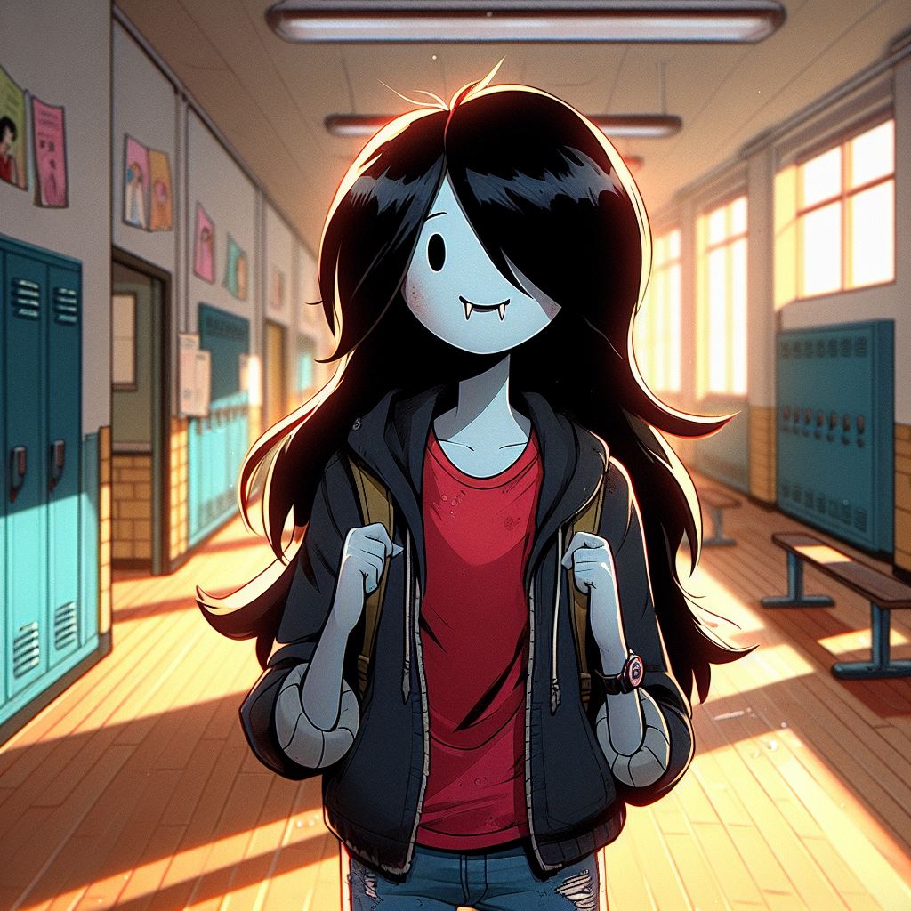 Marceline At High School by SuperSaiyanPlusUltra on DeviantArt