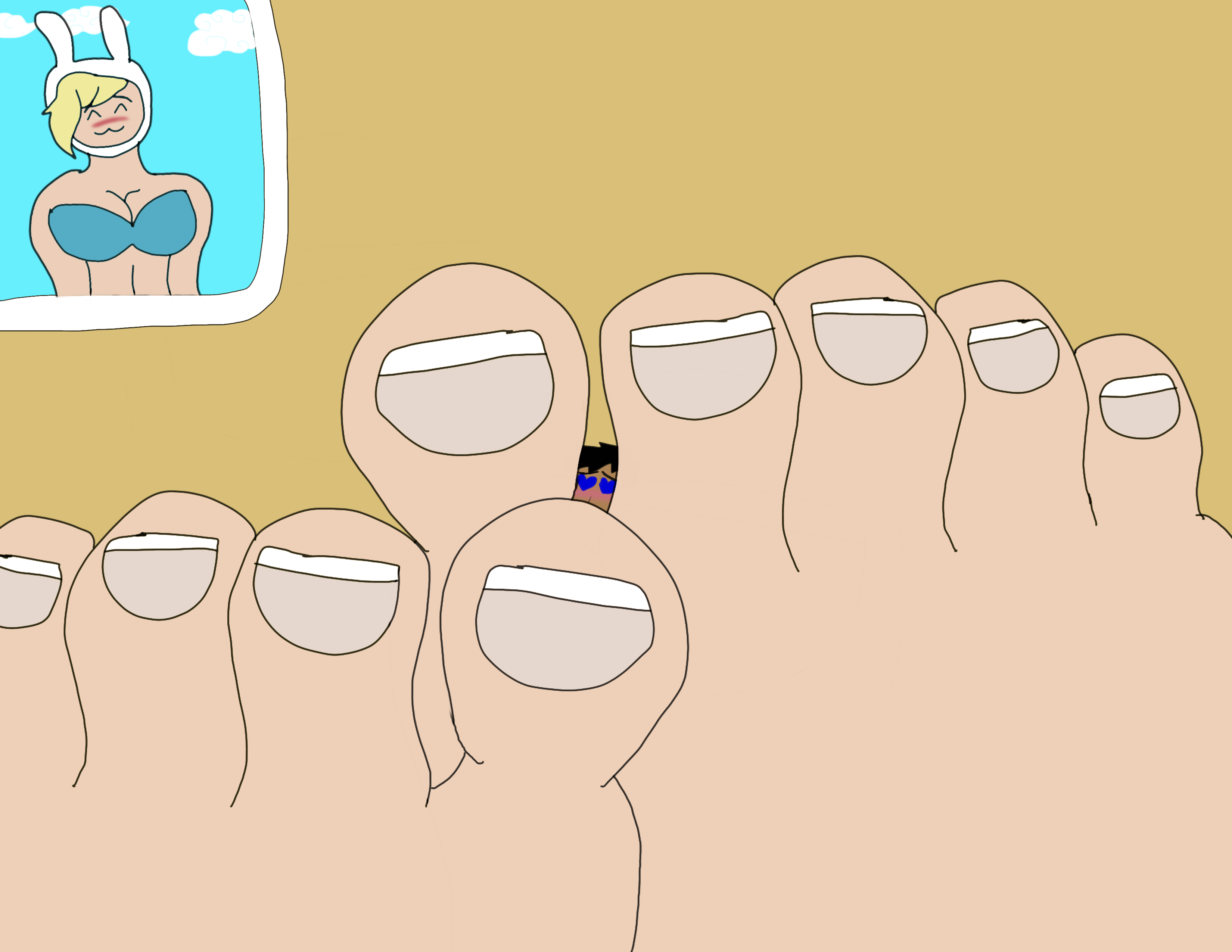 Deviantart Counting Toes Toe Dominated By Fionna by SuperSaiyanPlusUltra on DeviantArt