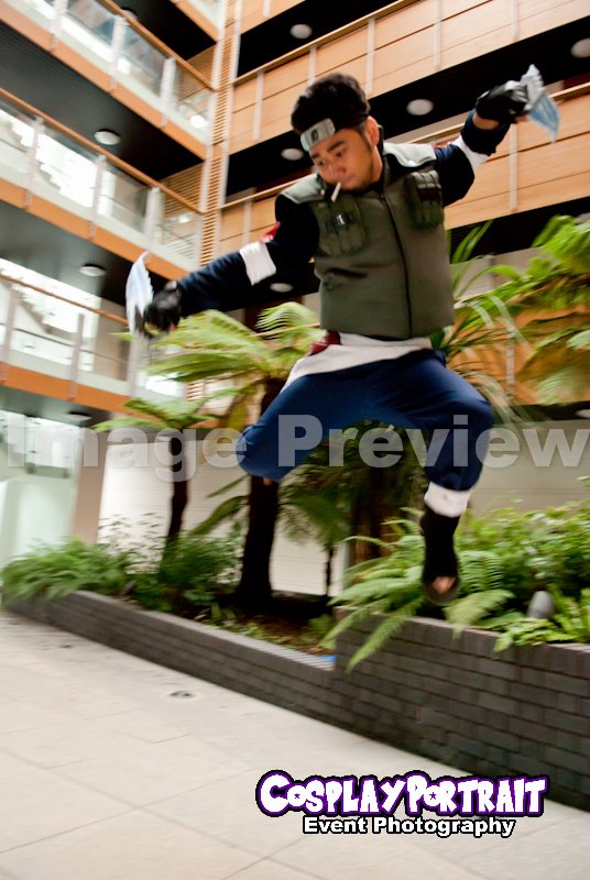 Asuma Sarutobi Naruto: Flying Slash!