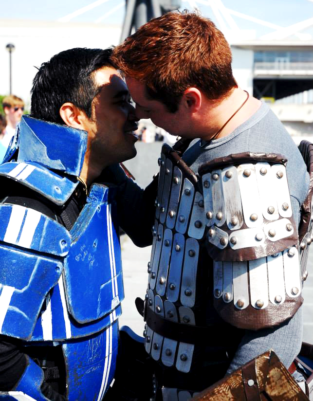 Kaidan and Alistair ...Huh!? Whoa!